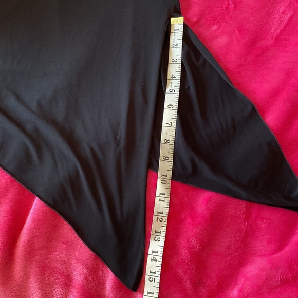 Sirens Black Slit Lace Asymmetrical Skirt Size XS - Picture 16 of 16